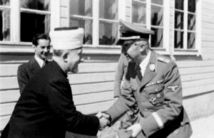 Amin al Hussein con Heinrich Himmler