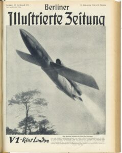 La V1 en la portada de una revista alemana