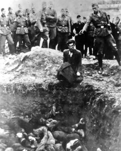 Asesinato de judíos mediante tiro en la nuca en la fosa común de Vinnitsa, 1941