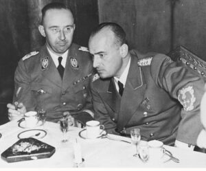 Himmler con Frank Hans