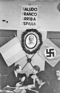 Acto de confraternidad hispano alemán en Stuttgart, 1938