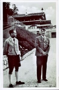 Rudof Hess y Hitler en Berghof