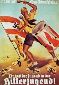 Cartel de propaganda de las Juventudes Hitlerianas