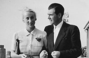 Mengele y su primera mujer Rene Schönbein