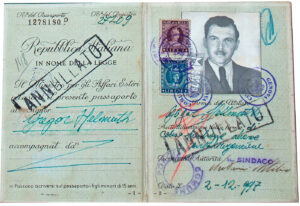 Pasaporte falsificado de Josef Mengele