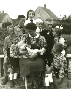 Una familia rural alemana