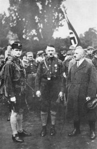 Hess, Hitler y Streicher,1927-VIII-1927
